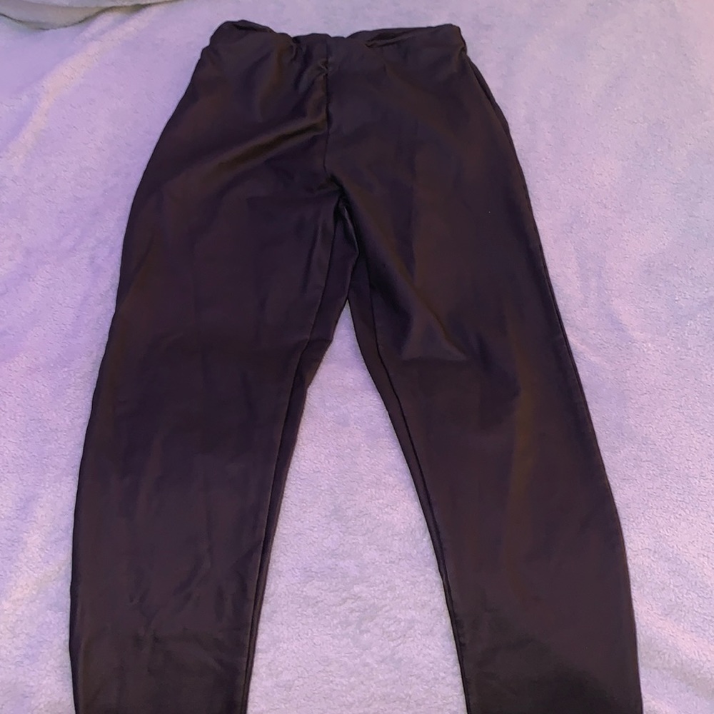 Leather pants